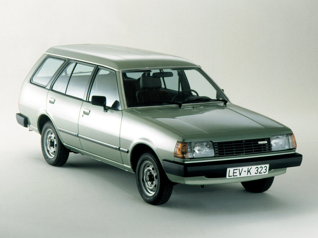 Mazda 323 (FA4TS, FA4US) 1 поколение, 2-й рестайлинг, универсал (06.1980 - 06.1985)